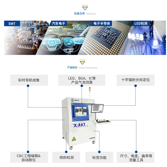 X RAY透視檢測設備特點及應用場景